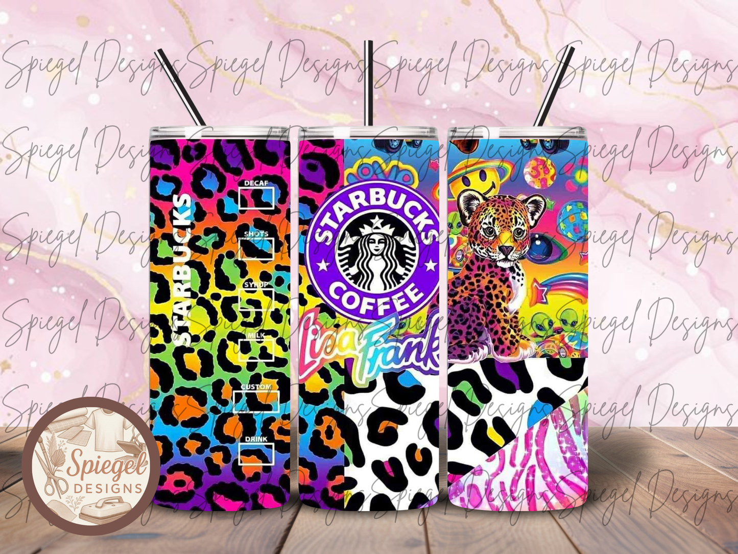 20oz St@rbucks L!sa Fr@nk Stainless Steel Tumbler