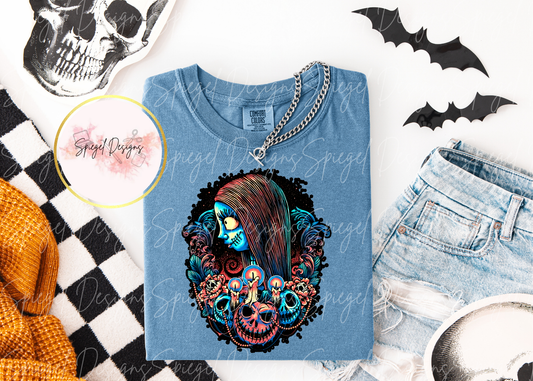 S@lly w/Skull Pumpkins