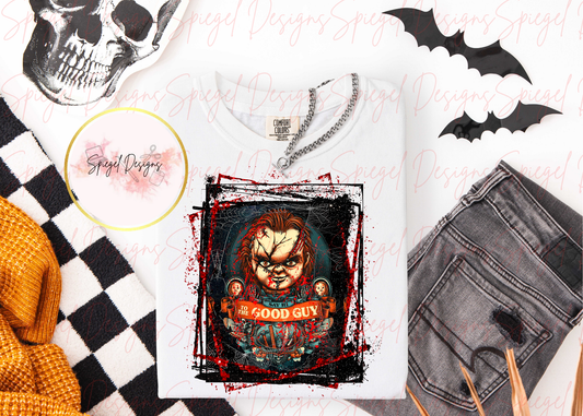 Ch**ky Splatter Frame 'Say Hi To The Good Guy'