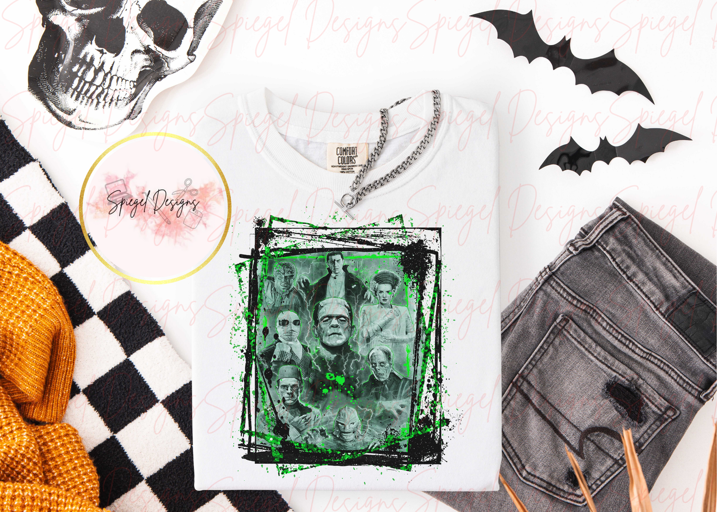 Fr@nkenste!n & More Splatter Frame