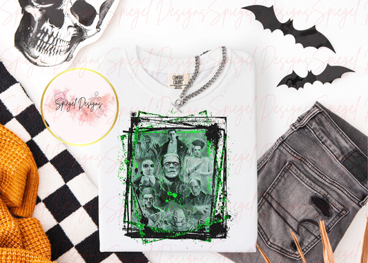 Fr@nkenste!n & More Splatter Frame