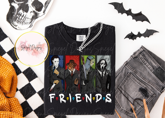 Four Horrors Suit & Tie F-R-I-E-N-D-S