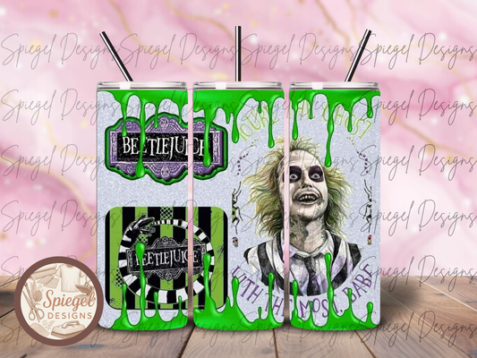 20oz B**tlejuice Stainless Steel Tumbler