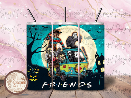 20oz Horror Fri*nds Sc00by Van Stainless Steel Tumbler